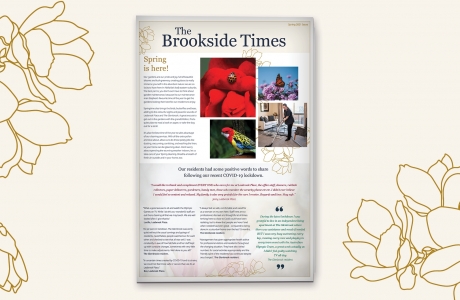 Spring is here and so is the latest edition of The Brookside Times!