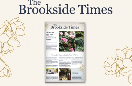 The spring edition of the Brookside Times has arrived!